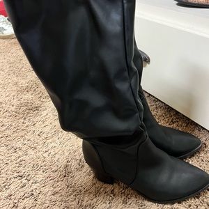 Slouchy black Dolce Vita boots